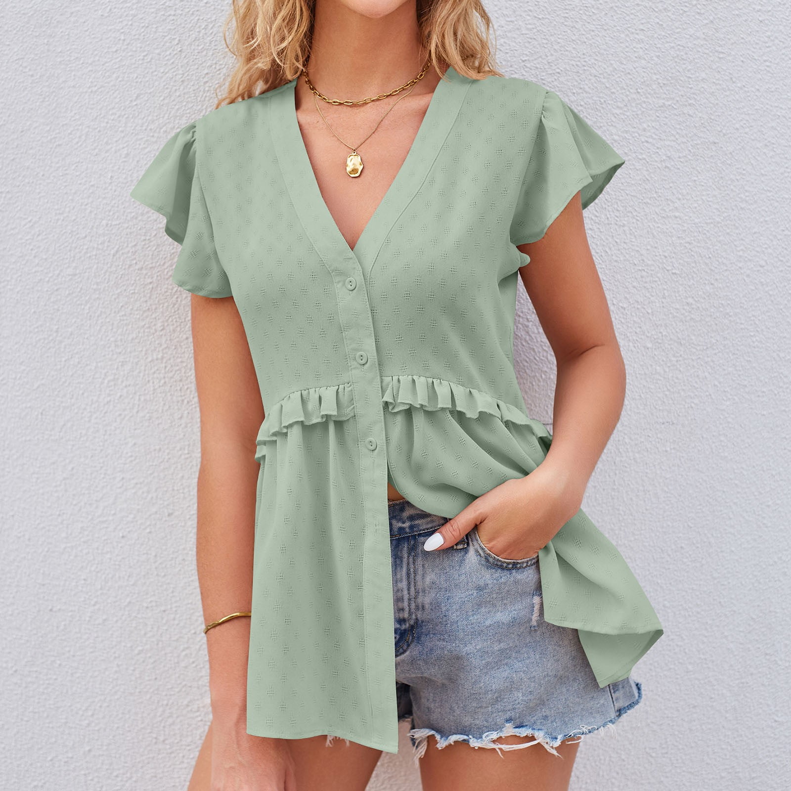 peplum tees