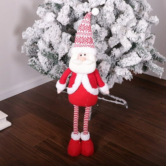 Gaecuw Retractable Dolls, Christmas Outdoor Decorations Sale, Christmas Office Decorations, Christmas Decor Outside Navidad Decoración Casa Ofertas for Holiday Party Decor(Multicolor, Polyester)
