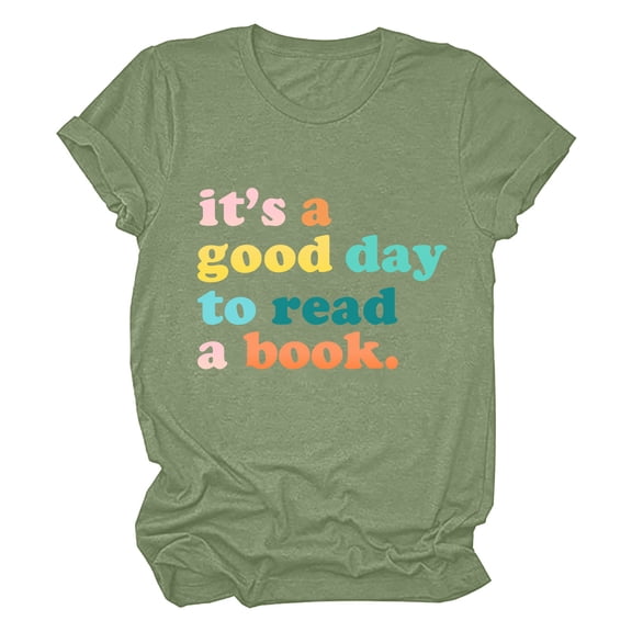 Gaecuw Shirts for Women Tops Blouses Short Sleeve T Shirts Regular Fit Pullover Tees T-Shirts Graphic Print Tops Crew Neck Blouses Casual T Shirts Durable Soft Lightweight Breathable Tees Tops