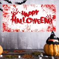 thumbnail image 1 of Gaecuw Spooky Forest Scary Cemetery , Halloween Banners Decorative Photo Backgrounds Halloween Decoration Supplies Events Outdoor Party Supplies, Window Door Decoration for Halloween Decoration, 1 of 6