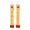 thumbnail image 1 of Gaecuw Thanksgiving Couplet Door Panel Decorative Curtain Thanksgiving Flag Thanksgiving Decor, Autumn Decor for Thanksgiving Decoration Indoor(Multicolor, Cloth), 1 of 4