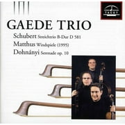 Gaede Trio Berlin - Gaede Trio Plays Schubert - Music & Performance - CD