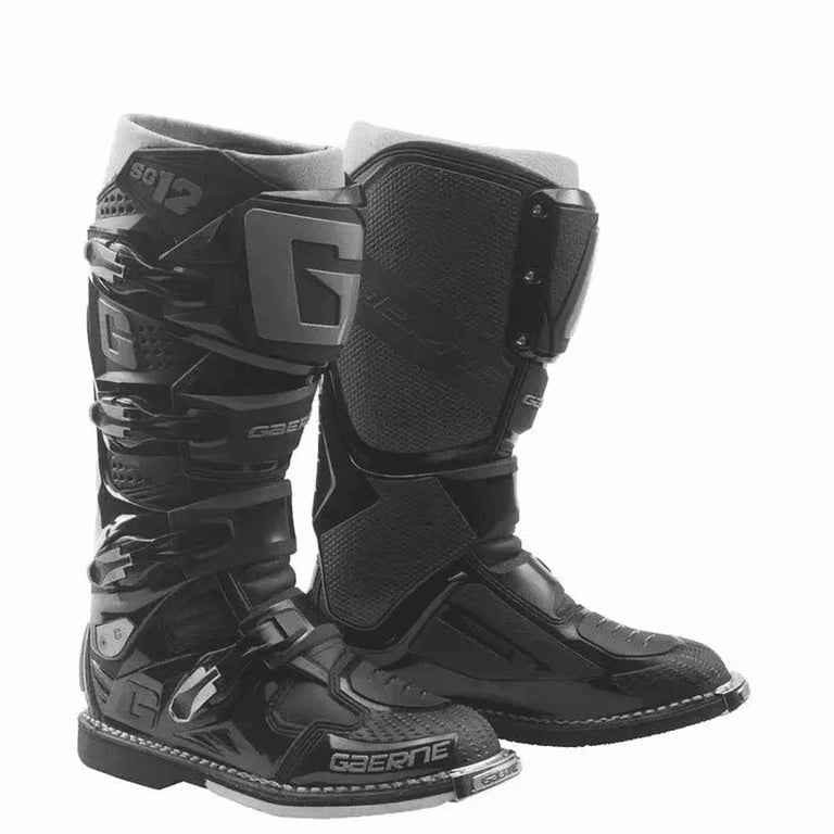 Gaerne 2177-071-8 SG12 Enduro Riding Boot, Black - Size 8