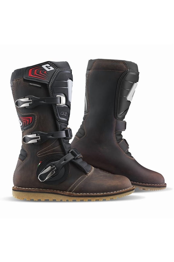 Balance Oiled Leather MX Boots Brown 9 USA
