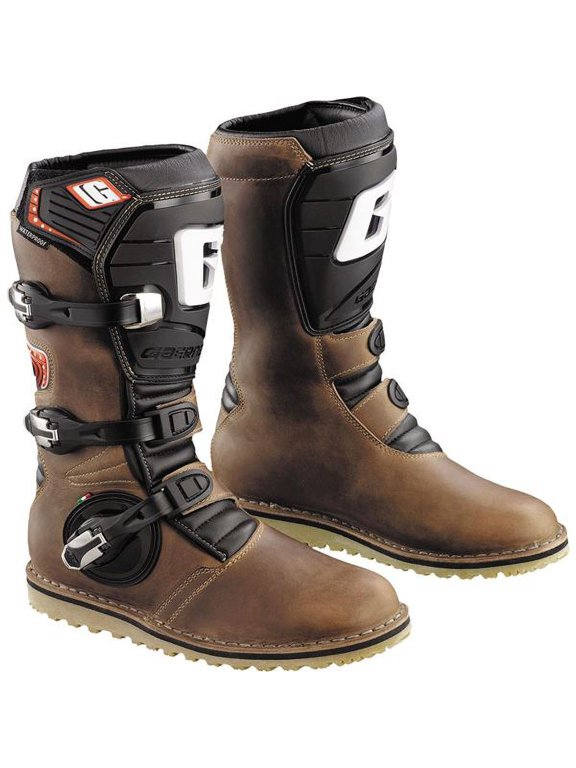 Balance Oiled Leather Mens MX Offroad Boots Brown 12 USA