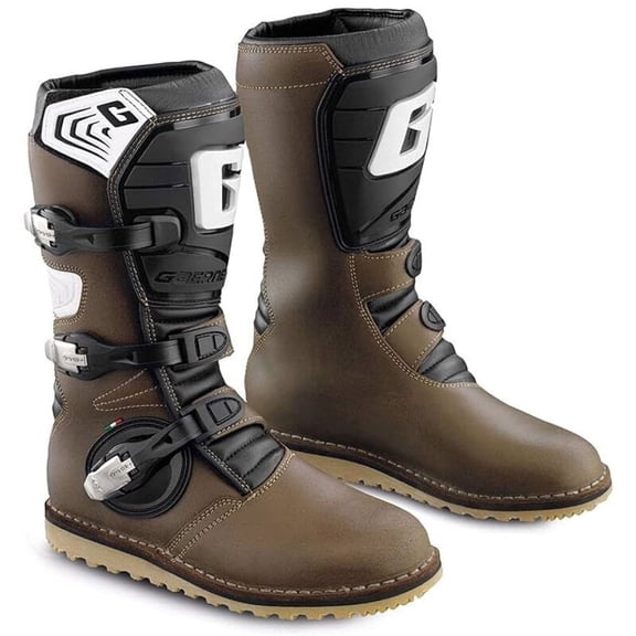 Gaerne Balance Pro-Tech Mens MX Offroad Boots Brown 13 USA