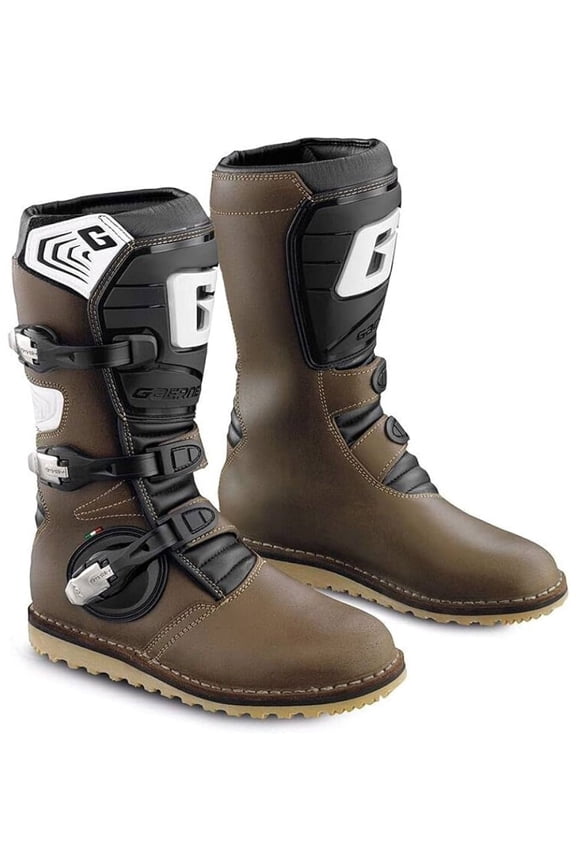Balance Pro-Tech Mens MX Offroad Boots Brown 9.5 USA