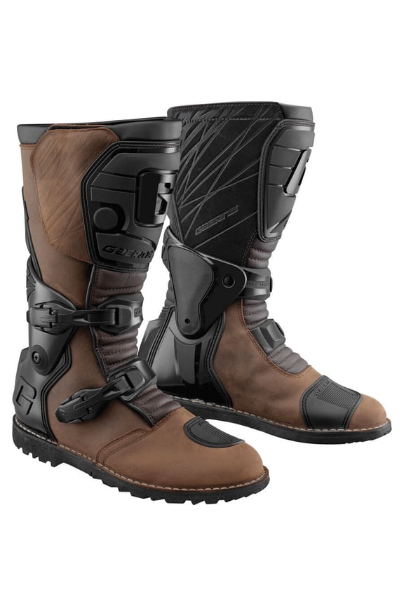 G.Dakar Mens Gore-Tex Motorcycle Boots Brown 12 USA
