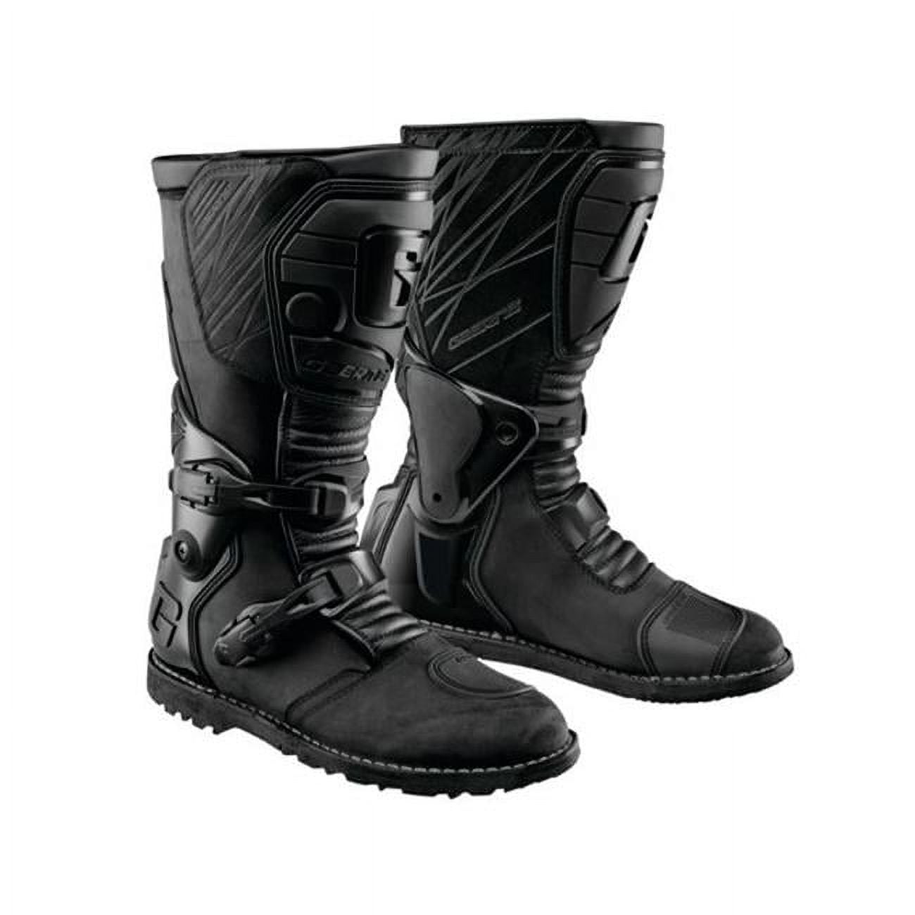 Gaerne GDakar Mens Leather Motorcycle Boots Black 10 USA