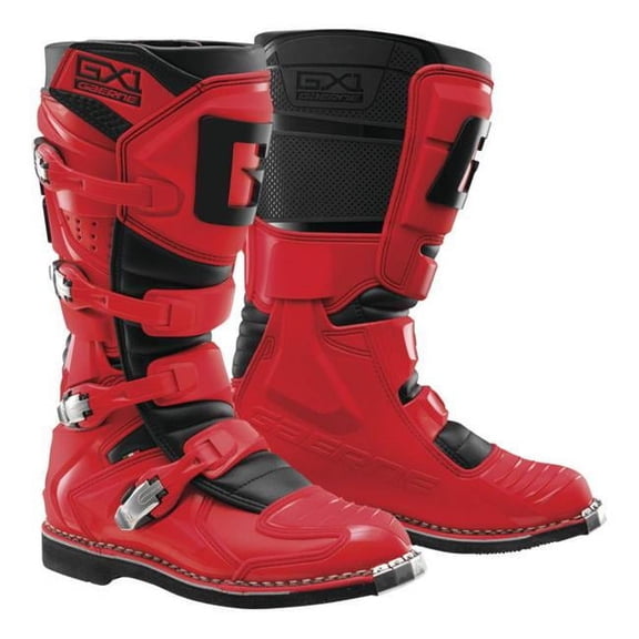 Gaerne GX1 Mens MX Offroad Boots Red/Black 12 USA