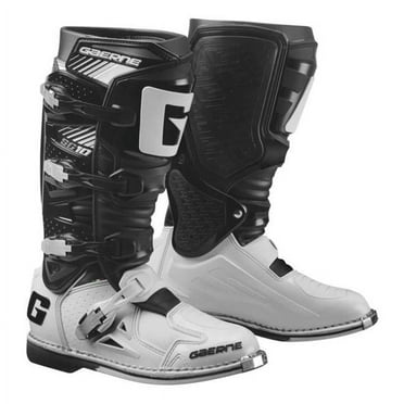 Gaerne SG10 Mens MX Offroad Boots Black/White 7 USA