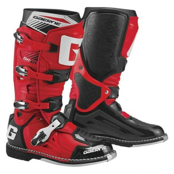 Gaerne SG10 Mens MX Offroad Boots Red/Black 13 USA
