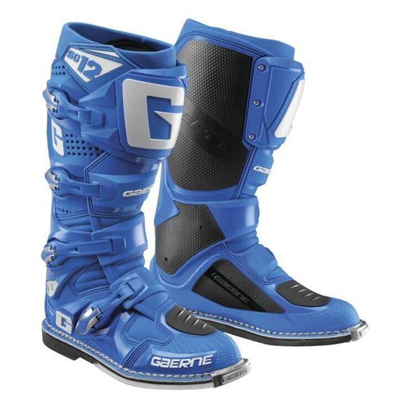 Gaerne SG12 Mens MX Offroad Boots Blue 10.5 USA - Walmart.com