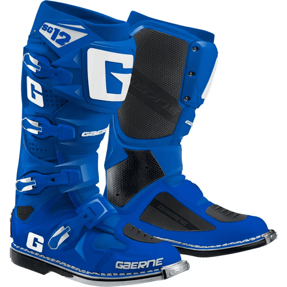 Gaerne SG12 Mens MX Offroad Boots Blue 12 USA