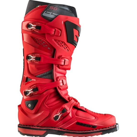 Gaerne SG22 Mens MX Offroad Boots Red 12 USA