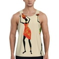 thumbnail image 1 of Gaeub African Women Men's Athletic Tank Top, Workout Sleeveless Shirts, Running Tank Tops for Gym, Running, Training - 4X-Large, 1 of 9