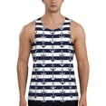 thumbnail image 1 of Gaeub Anchors Men's Athletic Tank Top, Workout Sleeveless Shirts, Running Tank Tops for Gym, Running, Training - 3X-Large, 1 of 9