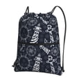 thumbnail image 1 of Gaeub Anchors and Lighthouse Gym Bag Sackpack Sports,Drawstring Backpack Sports Bag for Women Men Large Size, 1 of 6