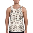 thumbnail image 1 of Gaeub Anchors with Rope Men's Athletic Tank Top, Workout Sleeveless Shirts, Running Tank Tops for Gym, Running, Training - X-Large, 1 of 9