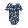 thumbnail image 1 of Gaeub Animals Rescue Team Print Infant Climbing Onesie,Toddler Outfit,Newborn Baby Bodysuit,Baby Boy Girl Clothes -2 Years, 1 of 6