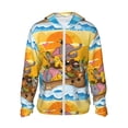 thumbnail image 1 of Gaeub Animals on Noah's Ark1 Men's and Women's UPF 50+ Long-Sleeved Sun Protection Clothing, Fishing Shirt Long Sleeve Zip - XX-Large, 1 of 9
