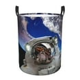 thumbnail image 1 of Gaeub Astronaut in Outer Space Dirty Clothes Storage Basket, Toy Storage Bin for Storing Clothing, Diapers, Toys -, 1 of 8