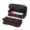 thumbnail image 1 of Gaeub Autumn Brown Plants Print Canvas Pen Case,Pencil Case for Men Women, Large Pen Bag,Big Capacity Canvas Pencil Pouch, 1 of 6
