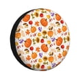 thumbnail image 1 of Gaeub Autumn Plants 14-17in Tire Cover, Spare Tire Cover, for Camper Caravan, Trailer, Car, Truck, SUV, Jeep-14 inch, 1 of 6