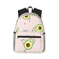 thumbnail image 1 of Gaeub Avocado Doing Sport Yoga School Backpack Waterproof Bookbag for Men Women College High School Bags, 1 of 8