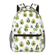 thumbnail image 1 of Gaeub Avocado Friends Ergonomic Lightweight Laptop Backpack - Multiple Pockets for School, Work, Travel, Outdoor Activities -One Size, 1 of 5