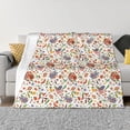 thumbnail image 1 of Gaeub BBQ Party1 Printed Flannel Throw Blanket,Plush Throw,Fuzzy Bed Blanket for Bedding Sofa and Travel,Decorative Blanket-50"x40", 1 of 6