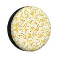 thumbnail image 1 of Gaeub Banana 14-17in Tire Cover, Spare Tire Cover, for Camper Caravan, Trailer, Car, Truck, SUV, Jeep - 15 inch, 1 of 9