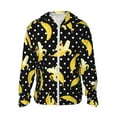 thumbnail image 1 of Gaeub Banana Men's and Women's UPF 50+ Long-Sleeved Sun Protection Clothing, Fishing Shirt Long Sleeve Zip-X-Large, 1 of 7