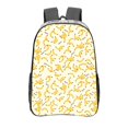 thumbnail image 1 of Gaeub Banana Print Clear Backpack ,Clear Transparent Backpack, PVC Bag with Side Pockets,for Concert, Beach, Work, Travel & Sporting, 1 of 7