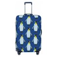 thumbnail image 1 of Gaeub Beautiful King Penguin Pattern Elastic Luggage Cover with Concealed Zipper Dust-Proof Luggage Cover Protector - 18-32 inch - Small, 1 of 9
