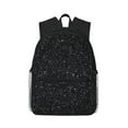 thumbnail image 1 of Gaeub Black Glitter School Backpack Waterproof Bookbag for Men Women College High School Bags, 1 of 8