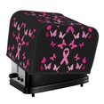 thumbnail image 1 of Gaeub Breast Cancer Print 4 Slice Toaster Cover,Bread Machine Cover,Dustproof Fingerprint Protectors and Greasy Protection Anti-sputtering, 1 of 7