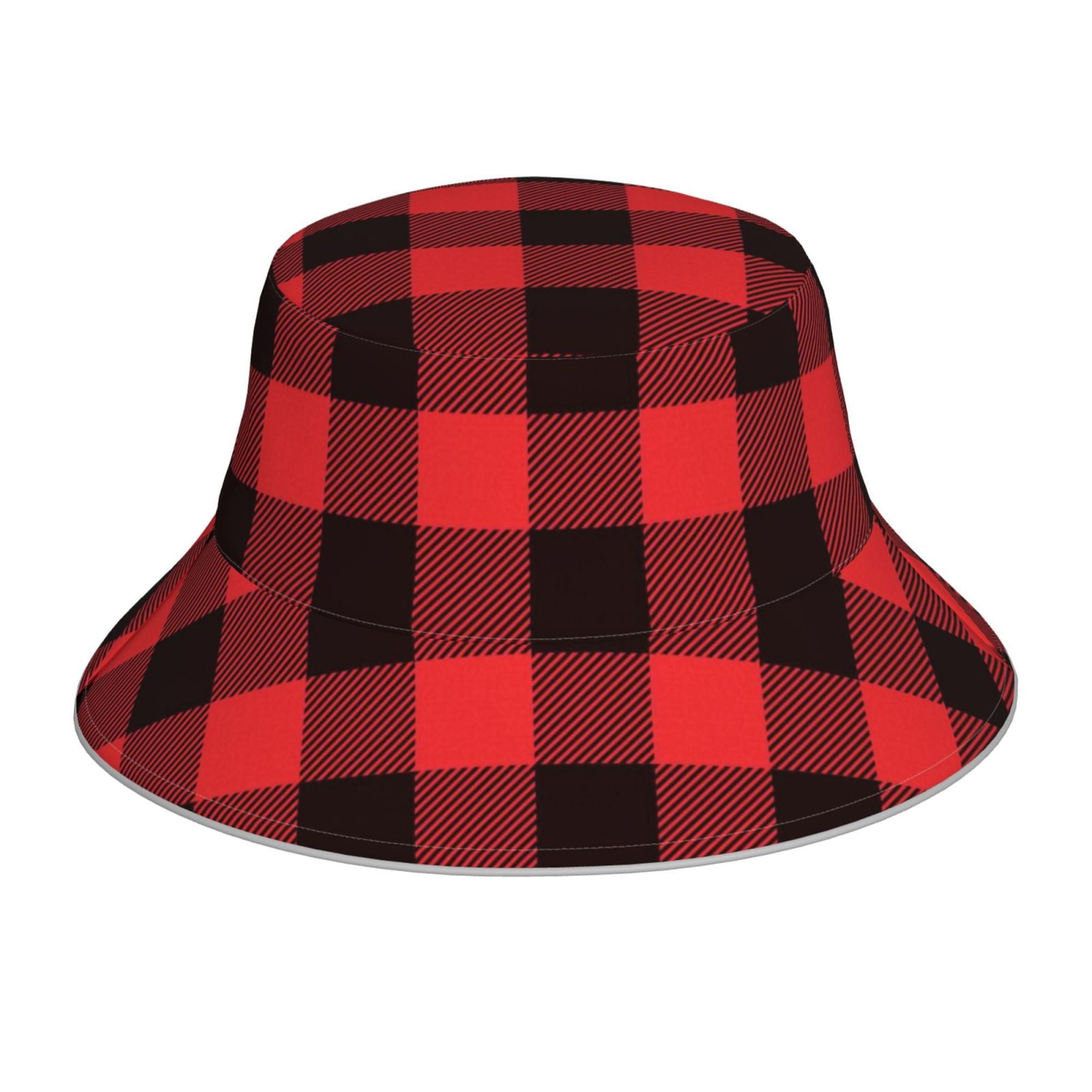 Gaeub Buffalo Plaid Red Black Printed Double Sided  display picture 3