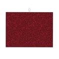 thumbnail image 1 of Gaeub Burgundy Floral Print Dish Drying Mats For Kitchen Counter, Kitchen Drying Mat, Large Dish Drying Pad for Kitchen Counter, Microfiber Dish Drying Mat for Sinks, Drainer Mats, 18x24in, 1 of 7