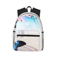thumbnail image 1 of Gaeub Butterfly In Blossoms Zen School Backpack Waterproof Bookbag for Men Women College High School Bags, 1 of 8