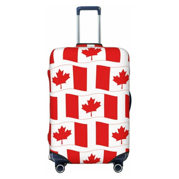 Gaeub Canada Elastic Luggage Cover with Concealed Zipper Dust-Proof Luggage Cover Protector - 18-32 inch - Small