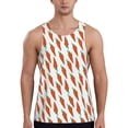 thumbnail image 1 of Gaeub Carrot Men's Athletic Tank Top, Workout Sleeveless Shirts, Running Tank Tops for Gym, Running, Training - XX-Large, 1 of 9