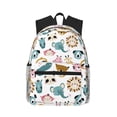 thumbnail image 1 of Gaeub Cartoon Animals School Backpack Waterproof Bookbag for Men Women College High School Bags, 1 of 1