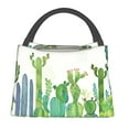 thumbnail image 1 of Gaeub Cartoon Cactus Collapsible Cooler Bag Insulated,Leakproof Food Bag for Hot or Cold Food Delivery,Travel Insulated Bag, or Beach Cooler Bags, 1 of 6