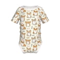 thumbnail image 1 of Gaeub Cartoon Corgi Print Infant Climbing Onesie,Toddler Outfit,Newborn Baby Bodysuit,Baby Boy Girl Clothes -6 Months, 1 of 6