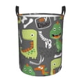 thumbnail image 1 of Gaeub Cartoon Dinosaurs Dirty Clothes Storage Basket, Toy Storage Bin for Storing Clothing, Diapers, Toys - Medium, 1 of 8