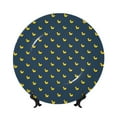 thumbnail image 1 of Gaeub Cartoon Ducks Print Ceramic Plate,Dinner Plates,Bone China Decorative Plates with Display Stand,Art Ceramic Ornaments for Wall Hanging Decoration-7in, 1 of 6