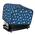 thumbnail image 1 of Gaeub Cartoon Geese With Xmas Print 4 Slice Toaster Cover,Bread Machine Cover,Dustproof Fingerprint Protectors and Greasy Protection Anti-sputtering, 1 of 7