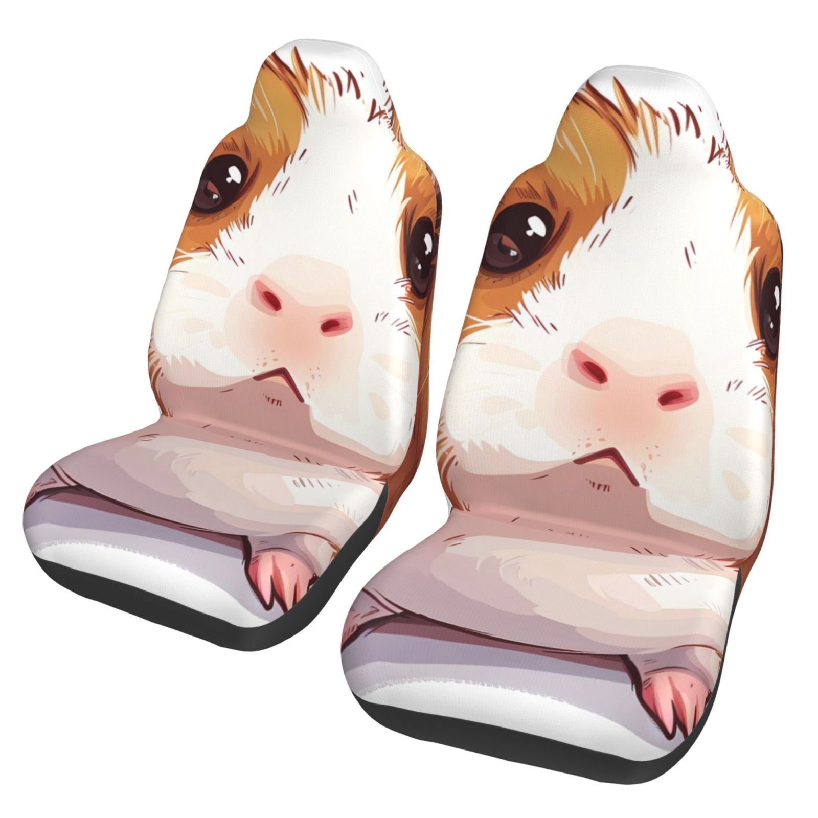 Gaeub Cartoon Guinea Pig 2Pack Full Set Car Seat Covers with Soft ...