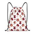 thumbnail image 1 of Gaeub Cartoon Hedgehogs Drawstring Backpack Bag Sport Gym Sackpack Heavy Duty String Backpack for Men Women-Small, 1 of 6